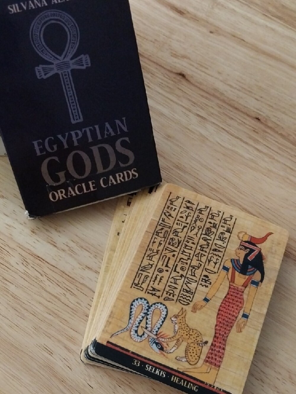 Egyptian Gods Oracle Card Deck